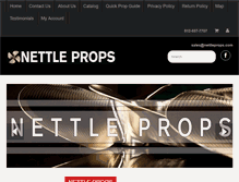Tablet Screenshot of nettleprops.com